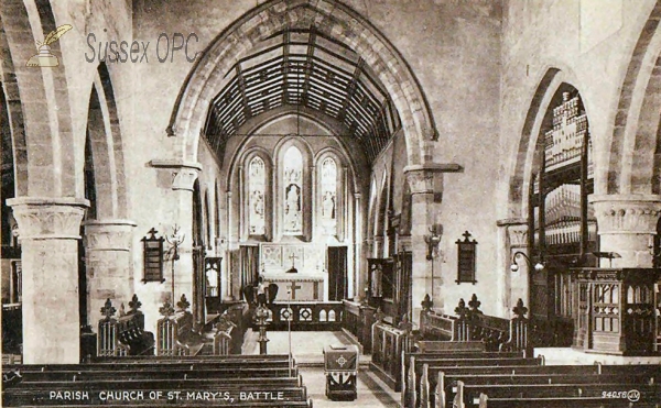 Image of Battle - St Mary's Church (Interior)