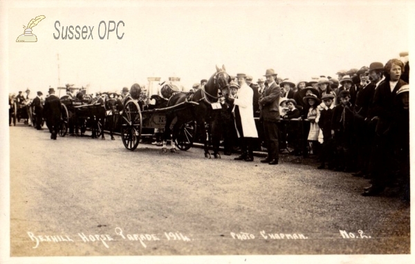 Bexhill - Horse Parade 1914