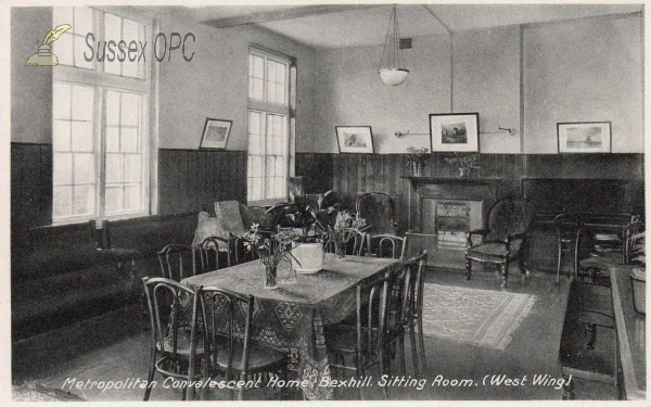 Bexhill - Metropolitan Convalescent Home (Sitting Room, West Wing)