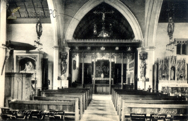 Image of Bexhill - St Mary Magdalene Church (interior)