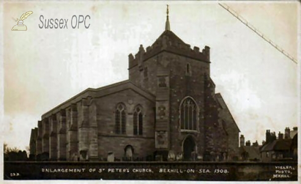 Image of Bexhill - St Peter's Church after Enlargement