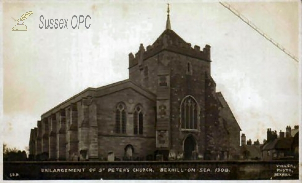 Image of Bexhill - Enlargement of St Peter's Church