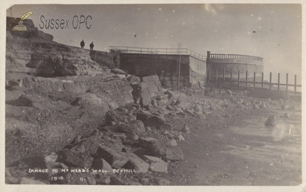 Bexhill - Damage to Sea Wall
