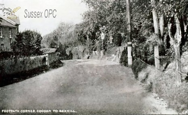 Cooden - Footpath Corner