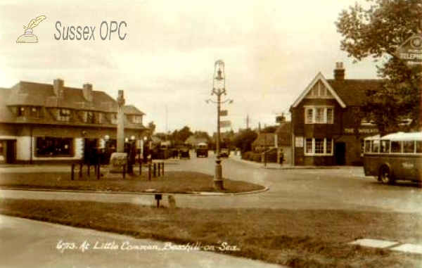 Little Common - War Memorial and Shops