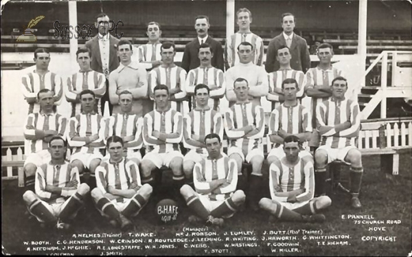Image of Brighton & Hove - Football Team, 1911-12