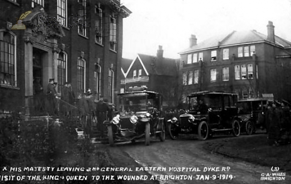 Image of Brighton - Dyke Road Hospital, Royal Visit