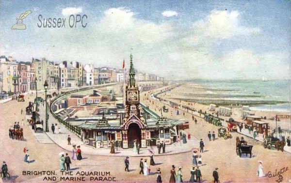 Image of Brighton - Fish market on the beach