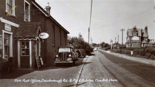 Image of Five Ash Down - Crowborough Road (Post Office, Pig & Butcher)