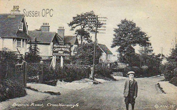 Image of Crowborough - Beacon Road & Motorists Crest Hotel