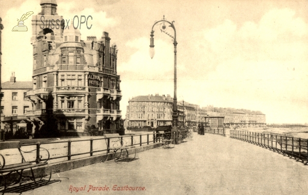 Image of Eastbourne - Albion Hotel & Royal Parade