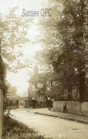 Image of Fletching - Street Scene & House