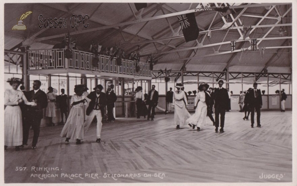 St Leonards - American Skating on the Palace Pier