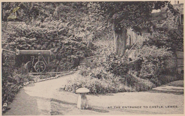 Image of Lewes - The Castle Entrance