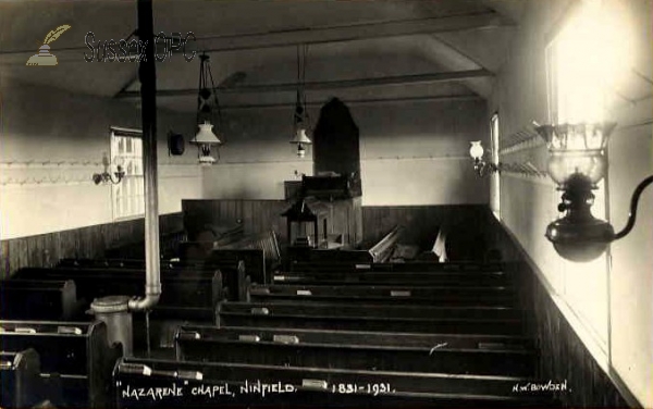 Ninfield - Nazarene Chapel (Interior)