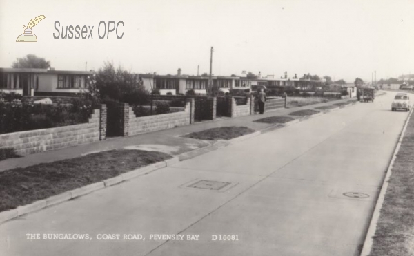 Image of Pevensey Bay - Coast Road, Bungalows