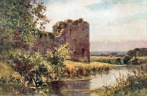 Image of Pevensey - The Castle & Moat