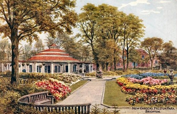 Image of Preston - Preston Park, The New Gardens