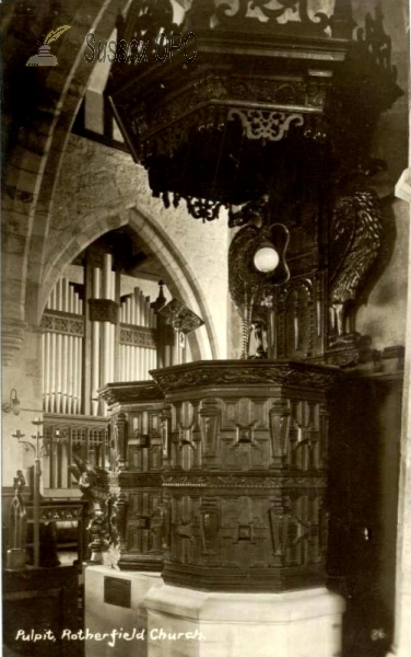 Rotherfield - Pulpit, Rotherfield Church