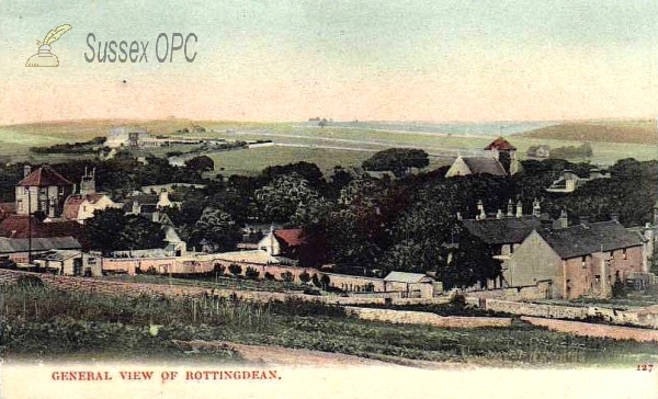 Rottingdean - View of the village