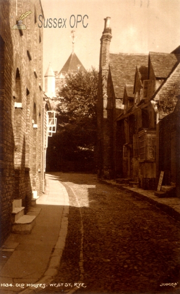 Image of Rye - West Street, Old Houses
