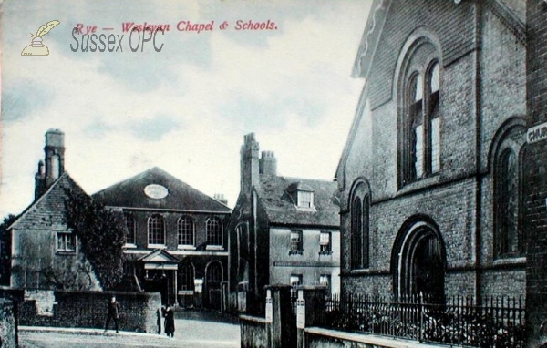 Image of Rye - Wesleyan Chapel & Schools