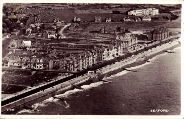 Image of Seaford - the front from the air