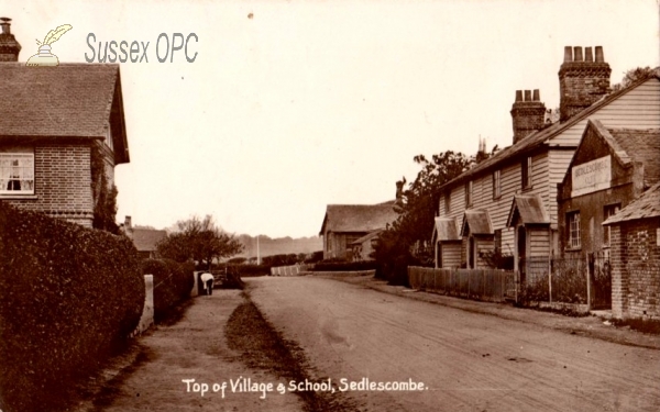 Image of Sedlescombe - Top of the village and school