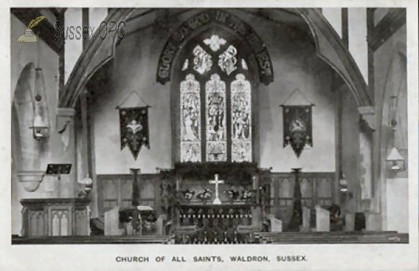 Image of Waldron - All Saints Church (Interior)
