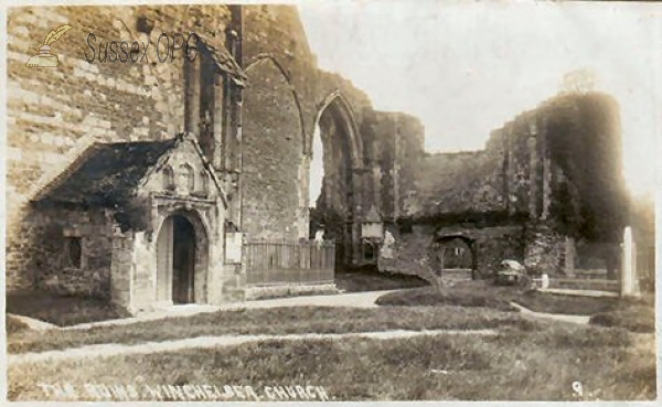 Image of Winchelsea - St Thomas Church, The Porch & Ruins