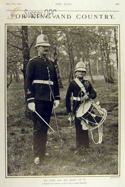 Image of 1st Royal Sussex Regiment - 'The Long and the Short of it' 