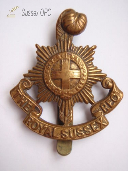 Image of Royal Sussex Regiment - Cap Badge