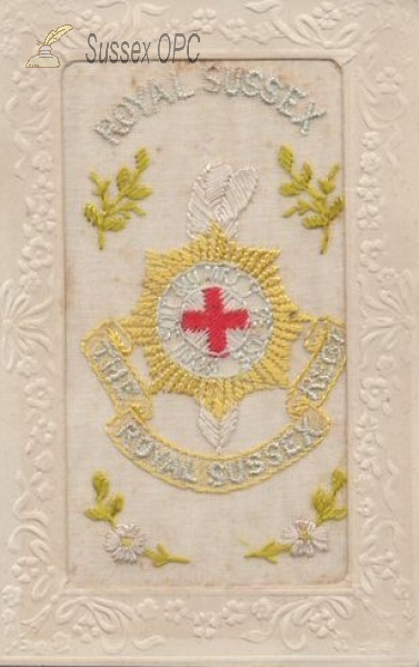 Image of Royal Sussex Regiment - Embroidered Badge