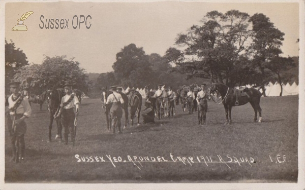 Arundel - Sussex Yeomanry at Arundel Camp