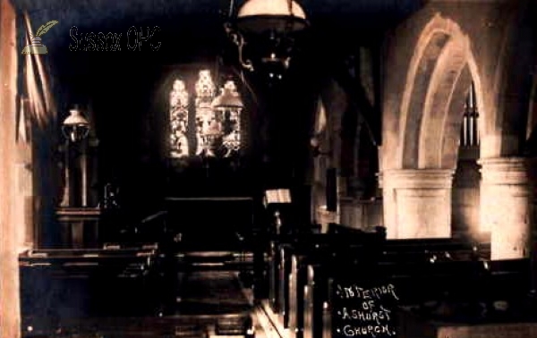 Ashurst - St James Church (Interior)