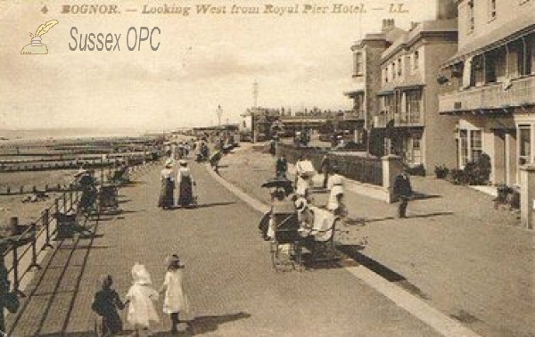 Image of Bognor - Looking West from Royal Pier Hotel