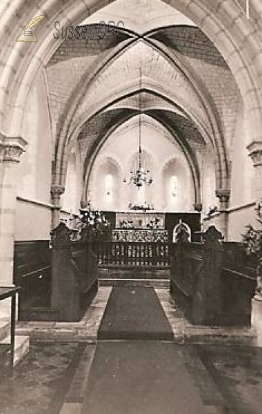 Burpham - St Mary's Church (interior)