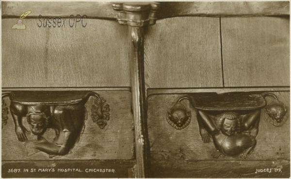 Chichester - St Mary's Hospital Chapel (Misericords)