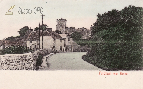 Image of Felpham - View of the Village & Church