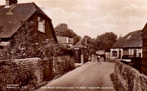 Image of Findon - The Post Office and Forge