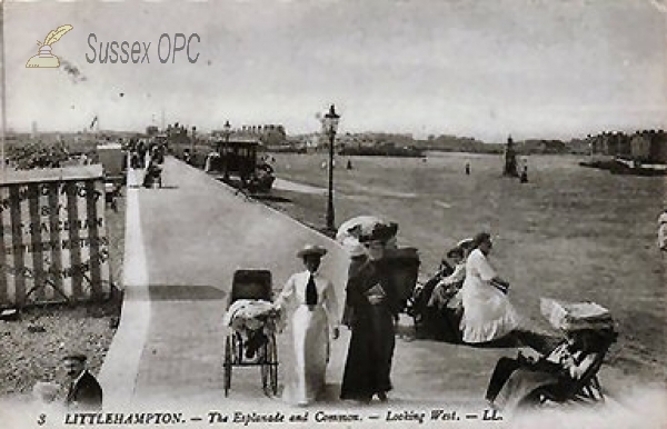 Image of Littlehampton - The Esplanade & Common (Looking West)