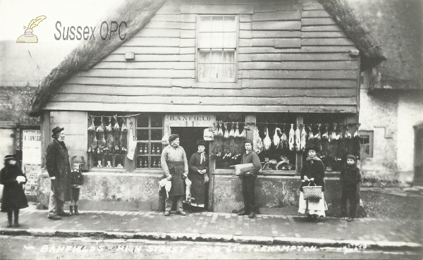 Image of LIttlehampton - High Street, Banfield's Butchers' Shop