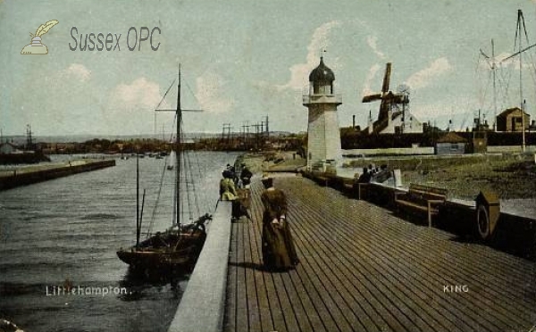 Image of Littlehampton - The Harbour & Windmill