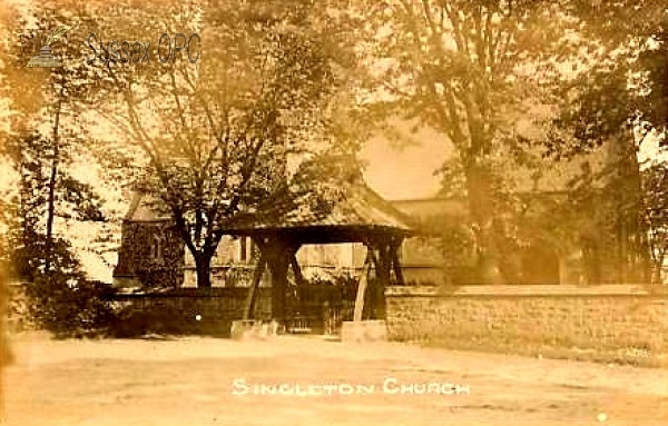 Image of Singleton - The Church of the Blessed Virgin Mary (Lych Gate)