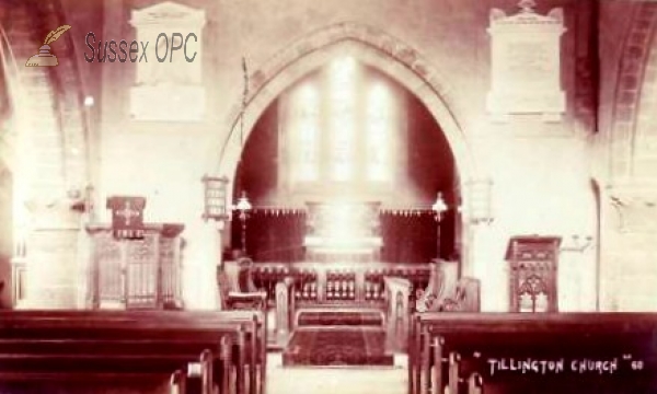 Tillington - All Hallows Church (Interior)