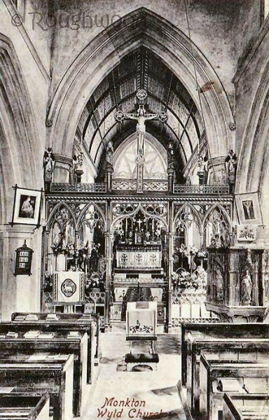 Monkton Wyld - St Andrew's Church (Interior)