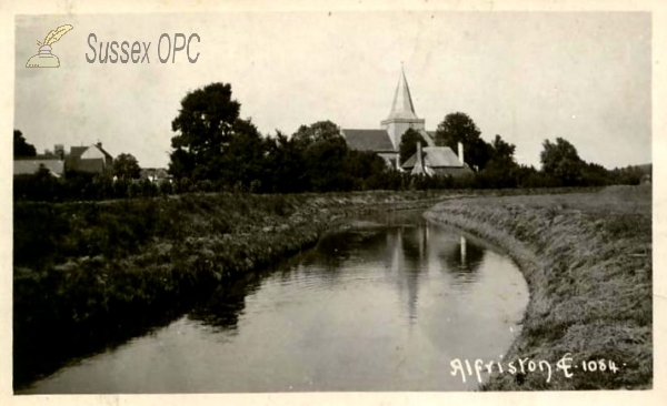Alfriston - Cuckmere River & St Andrew's Church