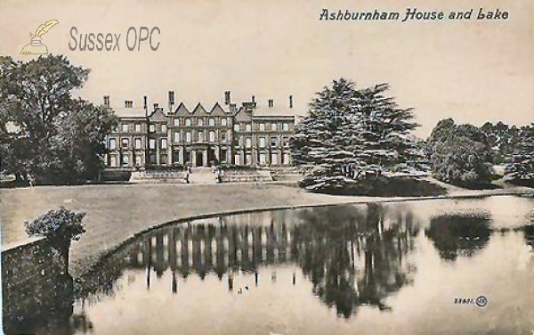 Image of Ashburnham - Ashburnham House & Lake