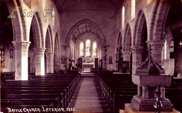 Image of Battle - St Mary's Church (Interior)