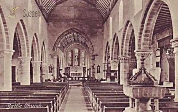 Image of Battle - St Mary's Church (interior)